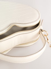 Bone Heart Shaped Cross-Body Bag - Image 9 of 9