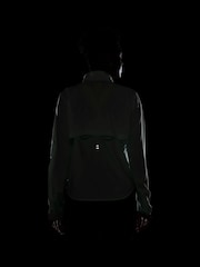 Nike Green Tempo Dri-FIT Running Jacket - Image 4 of 4