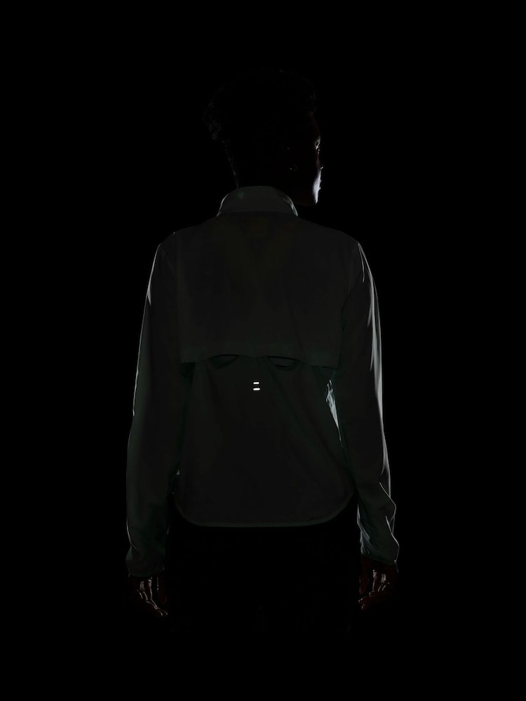Nike Green Tempo Dri-FIT Running Jacket - Image 4 of 4