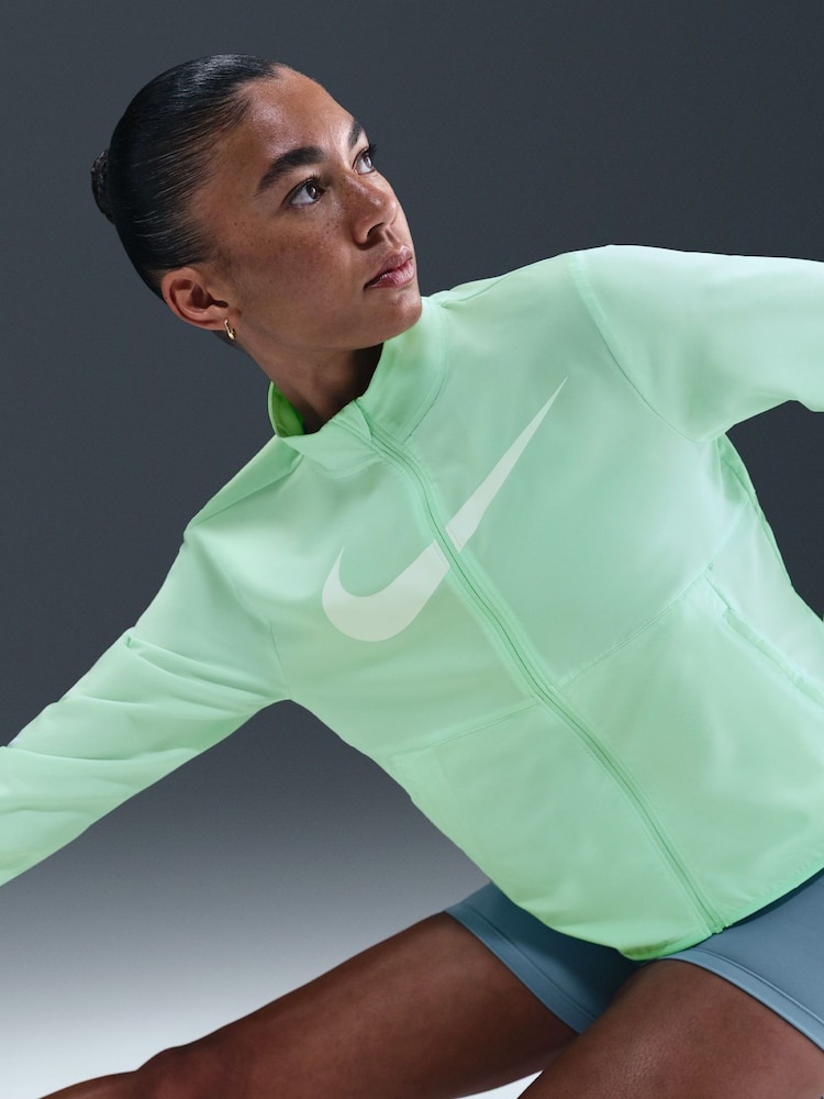 Nike Green Tempo Dri-FIT Running Jacket - Image 5 of 5 Nike Green Tempo Dri-FIT Running Jacket - Image 5 of 5