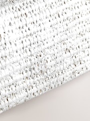 Silver Weaved Straw Look Cross-Body Bag - Image 3 of 5
