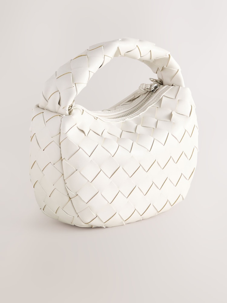 Hueso - Raffia Effect Hand Held Bag - Imagen 2 de 7 Hueso - Raffia Effect Hand Held Bag - Imagen 2 de 7