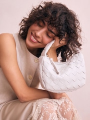 Hueso - Raffia Effect Hand Held Bag - Imagen 6 de 7