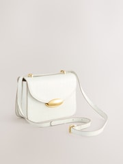 Bone Croc Structured Cross Body Bag - Image 6 of 10