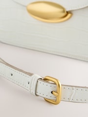 Bone Croc Structured Cross Body Bag - Image 8 of 10