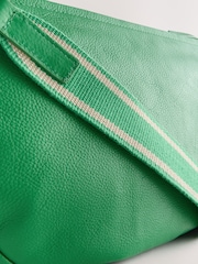 Green Leather Sling Bag - Image 4 of 5