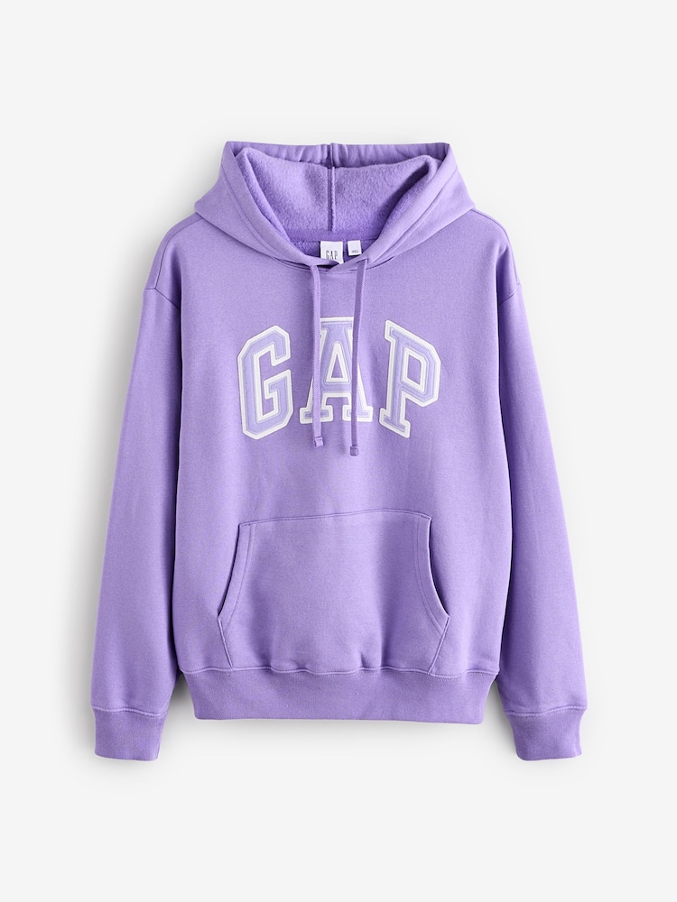 Gap Purple Logo Hoodie - Image 1 of 4
