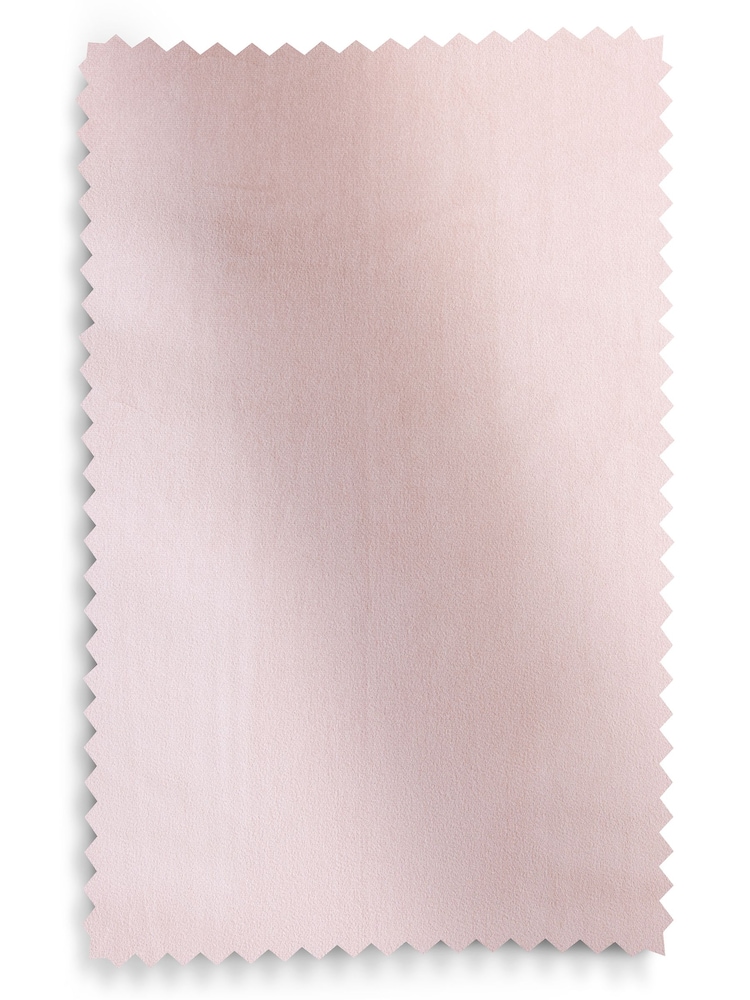 Pink Light Rose Matte Velvet Blackout/Thermal Curtains - Image 8 of 8