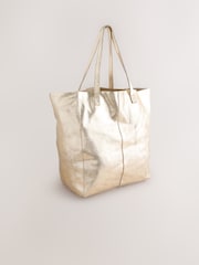 Metallic Leather - Sacola de compras - Imagem 5 de 9