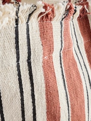 Neutral Stripe Canvas Shoulder Bag - Image 3 of 5