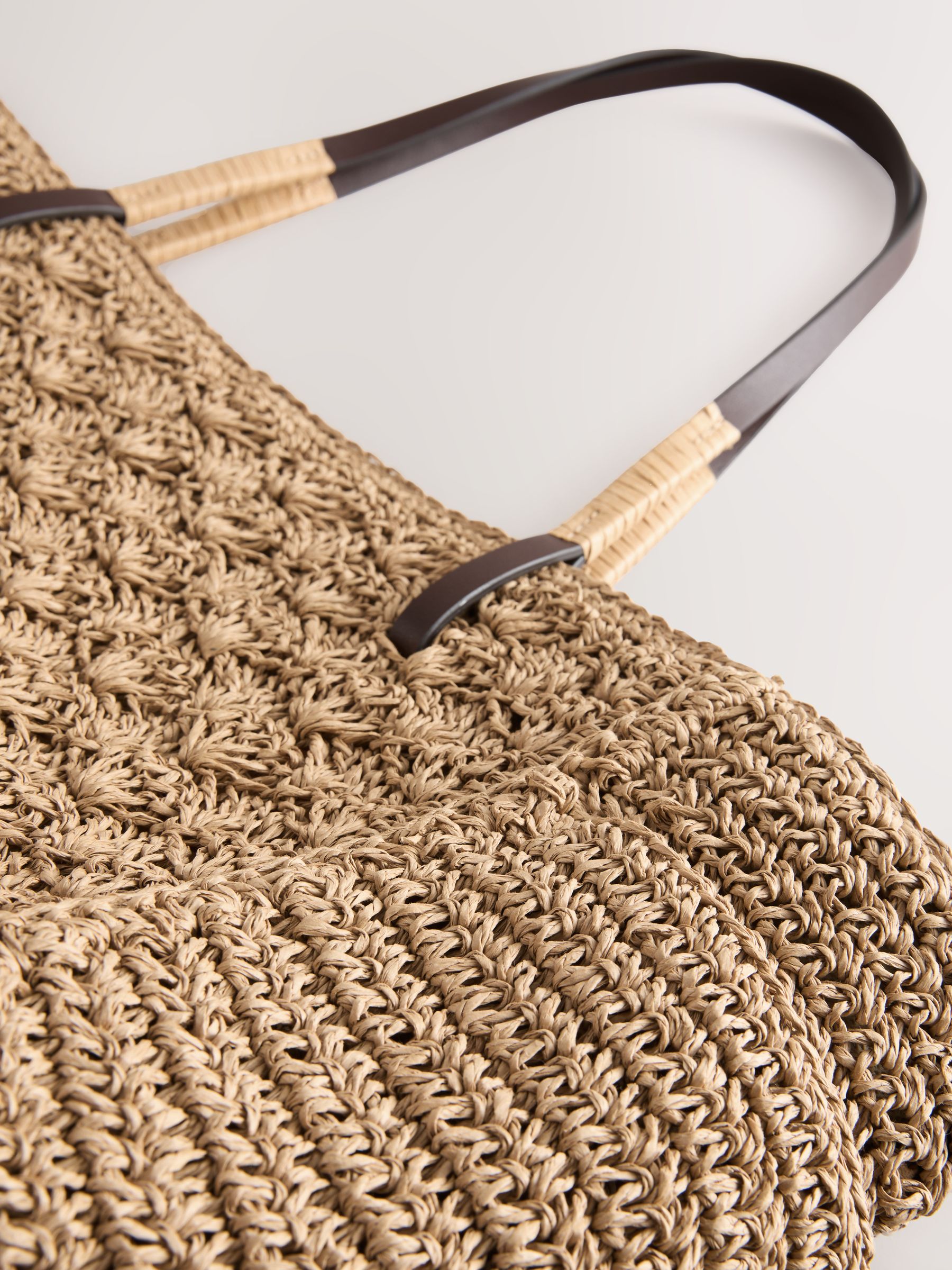 Buy Natural Structured Straw Shoulder Bag from the Next UK online shop