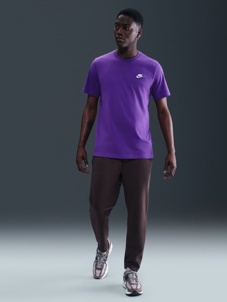 Nike Purple Club T-Shirt - Image 1 of 5