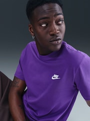 Nike Purple Club T-Shirt - Image 3 of 5