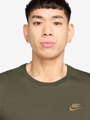 Nike Brown Club T-Shirt - Image 6 of 8