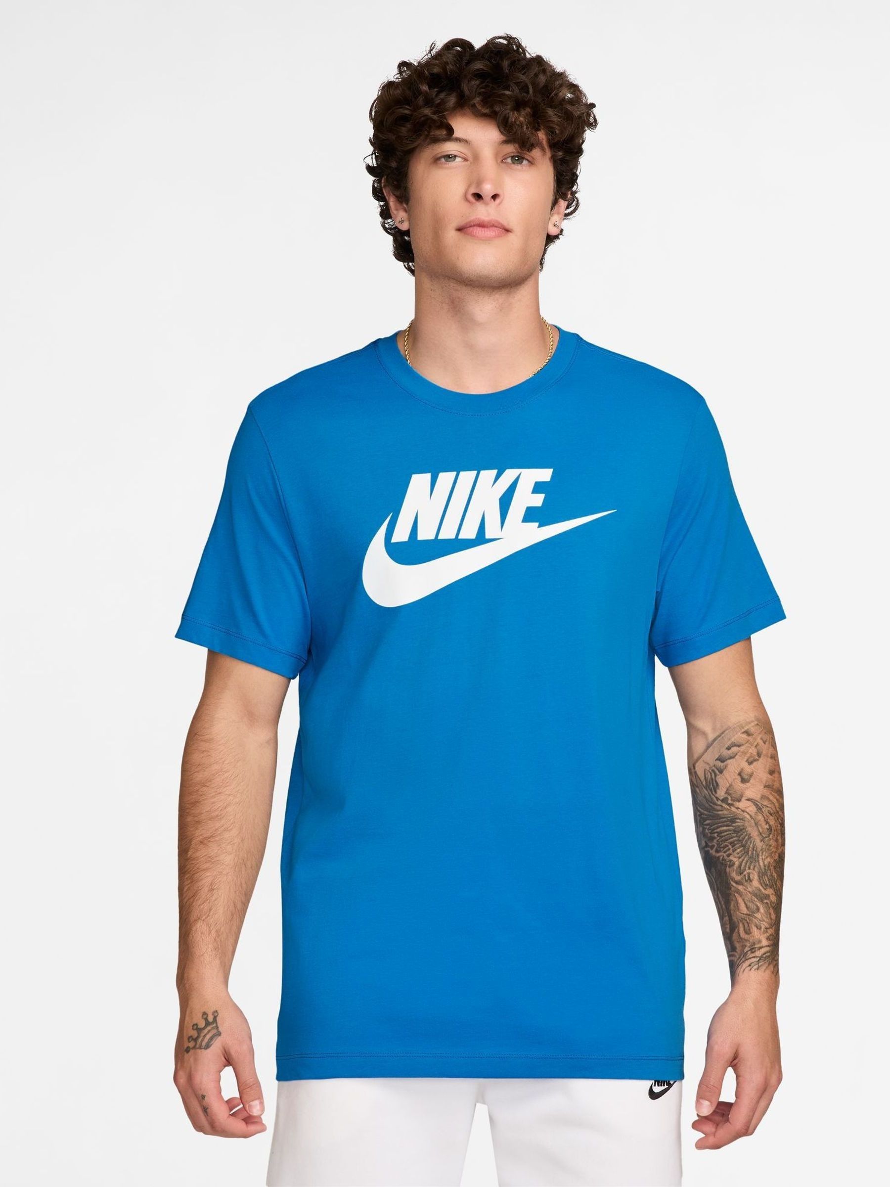 light blue nike shirt mens