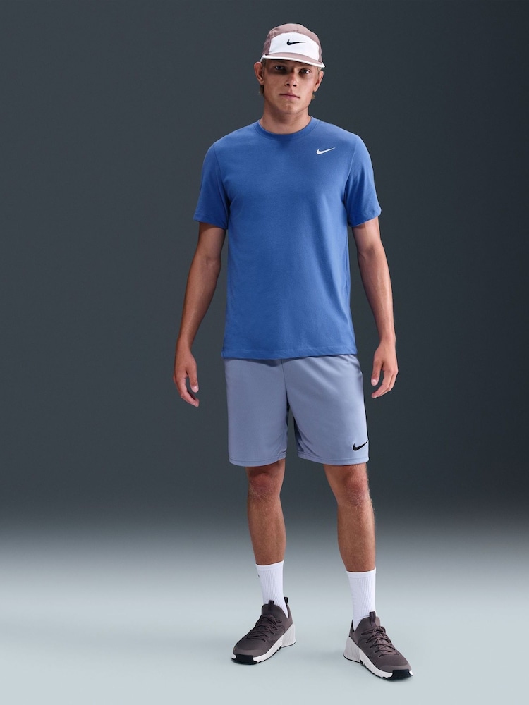 Nike Blue Dri-FIT Training T-Shirt - Image 1 of 5 Nike Blue Dri-FIT Training T-Shirt - Image 1 of 5