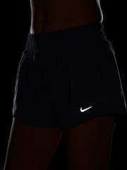 Nike Midnight Navy One Dri-FIT Mid Rise 3 Inch Brief Lined Shorts - Image 5 of 5