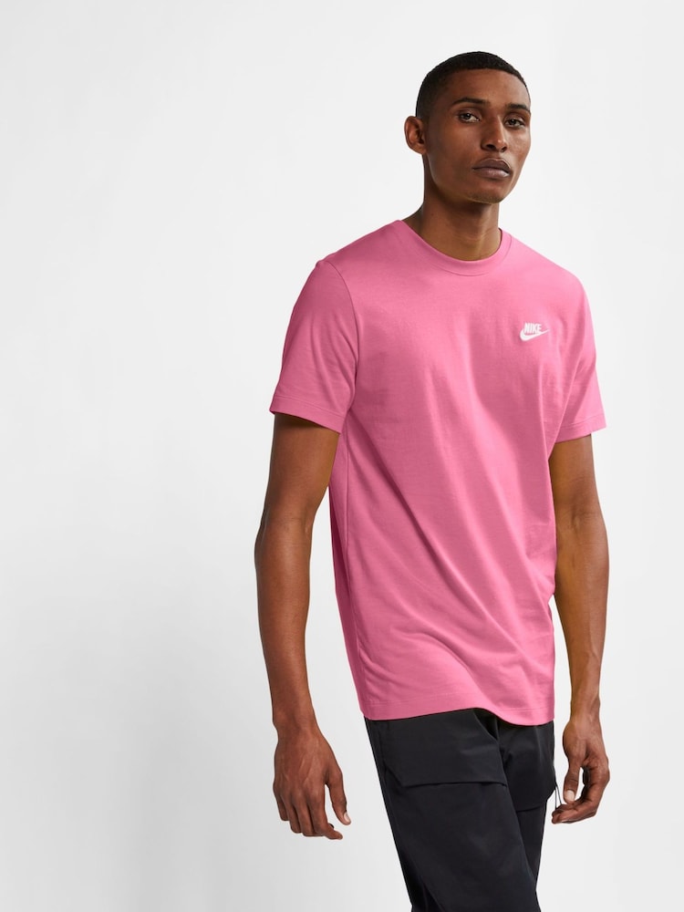 Nike Pinksicle Pink Club T-Shirt - Image 1 of 6