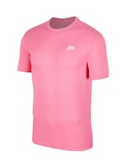 Nike Pinksicle Pink Club T-Shirt - Image 5 of 6