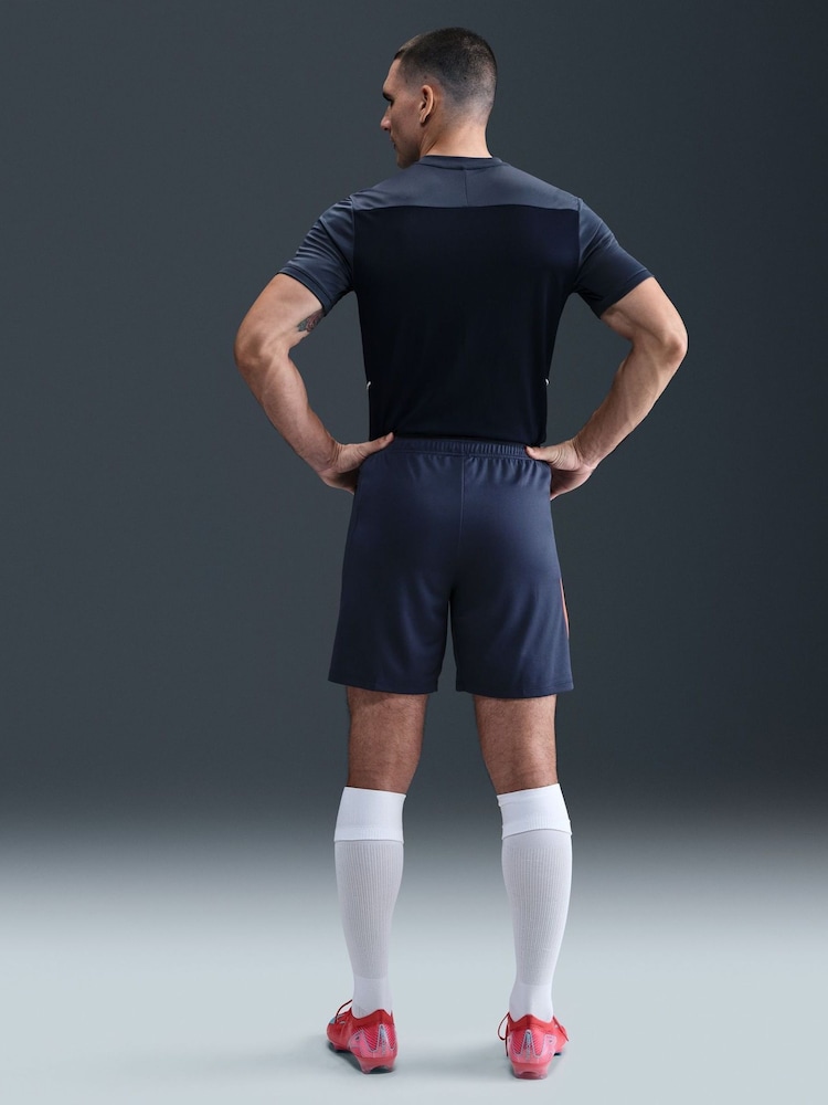 Nike Thunder Blue Strike Dri-FIT Training Shorts - Image 2 of 4 Nike Thunder Blue Strike Dri-FIT Training Shorts - Image 2 of 4