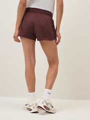 Nike Burgundy Crush One Dri-FIT Mid Rise 3 Inch Brief Lined Shorts - Image 2 of 5