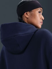 Nike Blue Oversized Sportswear Phoenix Fleece Pullover Hoodie - Image 5 of 5
