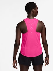 Nike Hyper PInk AeroSwift Dri-FIT ADV Running Singlet Vest - Image 2 of 3
