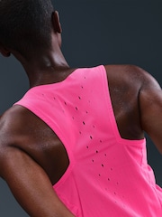 Nike Hyper PInk AeroSwift Dri-FIT ADV Running Singlet Vest - Image 4 of 5