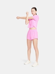 Nike Playful PInk One Dri-FIT Mid Rise 3" Brief Lined Shorts - Image 2 of 8