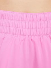 Nike Playful PInk One Dri-FIT Mid Rise 3" Brief Lined Shorts - Image 6 of 8