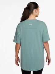 Nike Cannon Green One Relaxed Dri-FIT Short-Sleeve Top - Image 2 of 3