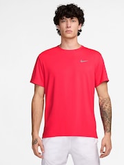 Rojo - Camiseta para correr Dri-FIT Miler de Nike - Imagen 1 de 3