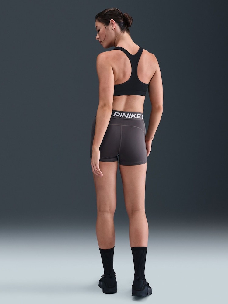Nike Thunder Grey Pro 3 Inch Shorts - Image 2 of 5 Nike Thunder Grey Pro 3 Inch Shorts - Image 2 of 5