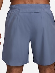 Nike World Indigo Blue 7 Inch Dri-FIT Challenger 9 inch Unlined Running Shorts - Image 2 of 4