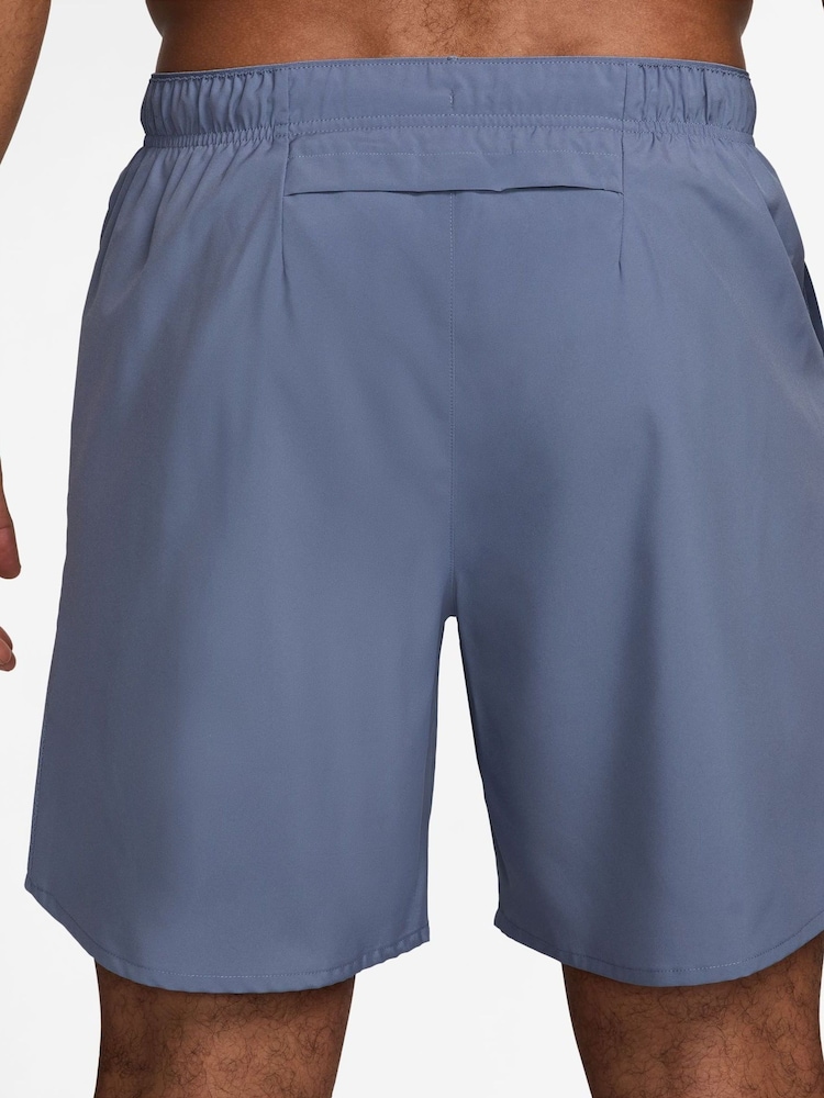 Nike World Indigo Blue 7 Inch Dri-FIT Challenger 9 inch Unlined Running Shorts - Image 2 of 4