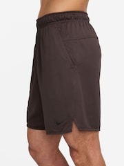 Nike Brown Dri-FIT Totality 7 Inch Knit Training Shorts - Image 3 of 4