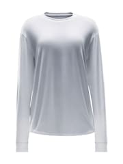 Nike White One Relaxed Dri-FIT Long Sleeve Top - Image 7 of 7