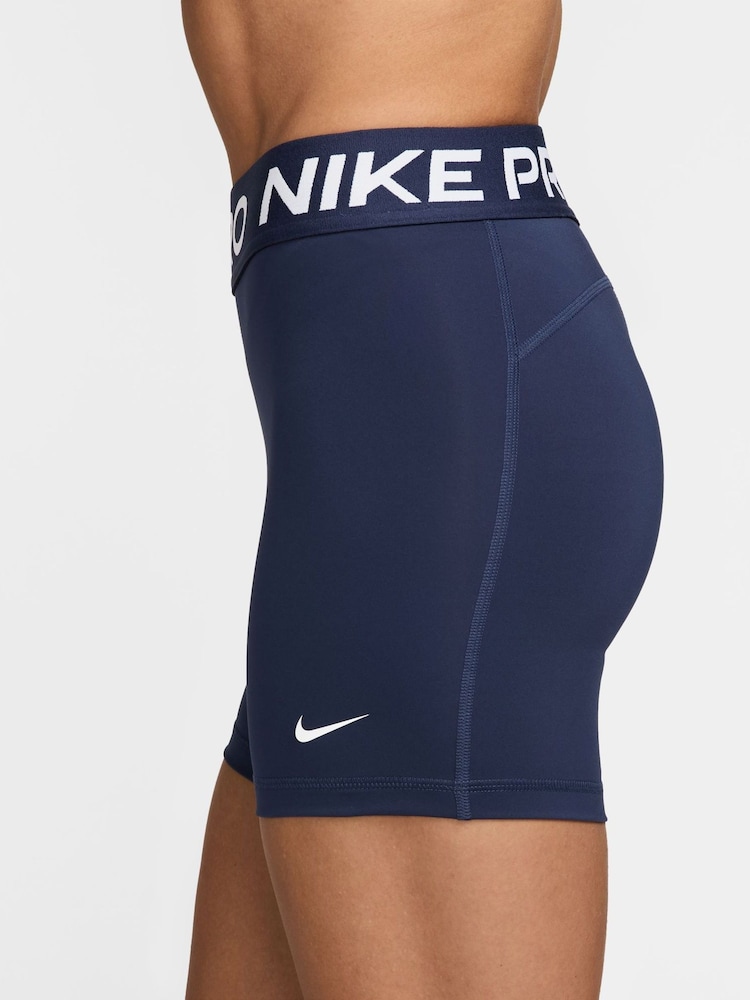 Nike Midnight Navy Pro 365 5" Shorts - Image 9 of 9