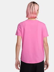 Nike Red Sportswear Club Essentials T-Shirt - Image 2 of 3