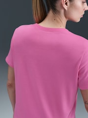 Nike Red Sportswear Club Essentials T-Shirt - Image 5 of 5