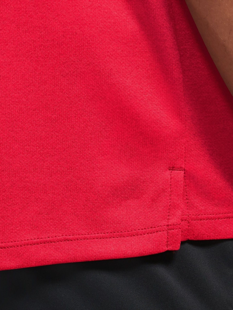 Nike Red Dri-FIT Miler Running Vest Top - Image 3 of 3