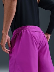 Nike Purple 7 Inch Challenger Dri-FIT Brief Lined Running Shorts - Image 4 of 5