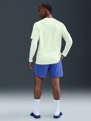 Nike Blue Dri-FIT Totality 7 Inch Knit Training Shorts - Image 2 of 5