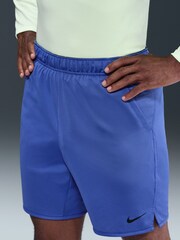 Nike Blue Dri-FIT Totality 7 Inch Knit Training Shorts - Image 3 of 5