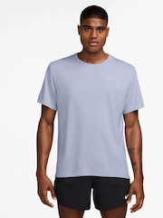Nike Ghost Blue Dri-FIT Miler Running T-Shirt - Image 1 of 1