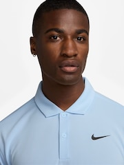 Nike Celestine Blue Court Dri-FIT Tennis Polo Shirt - Image 3 of 3