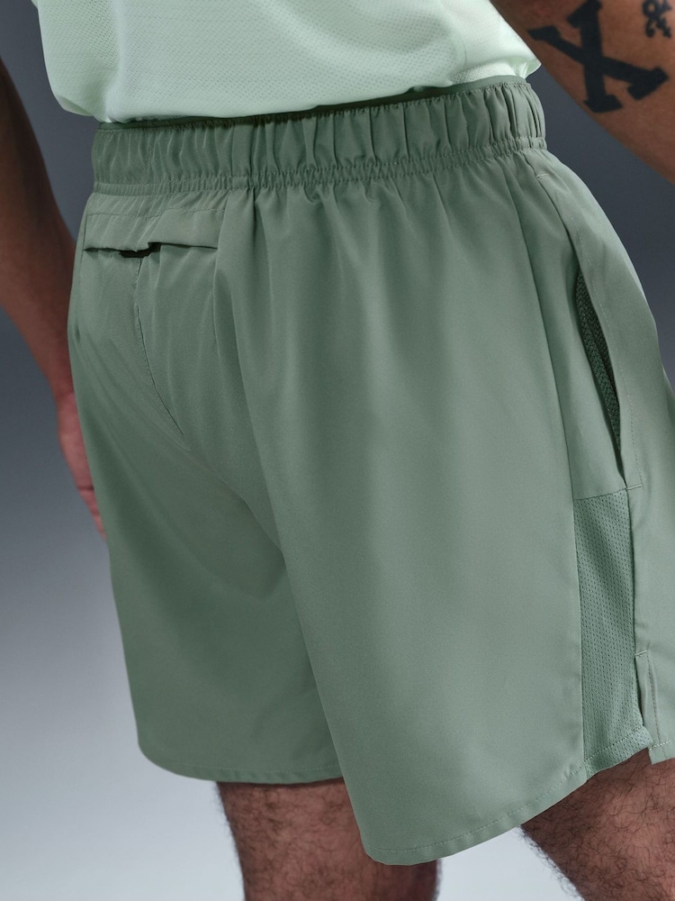 PIDOGYM Men's Workout Shorts - Gym Running Training Shorts With Zipper Pockets (Black + Army Green)