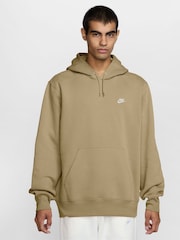 Nike Parachute Beige Club Pull Over Hoodie - Image 1 of 3