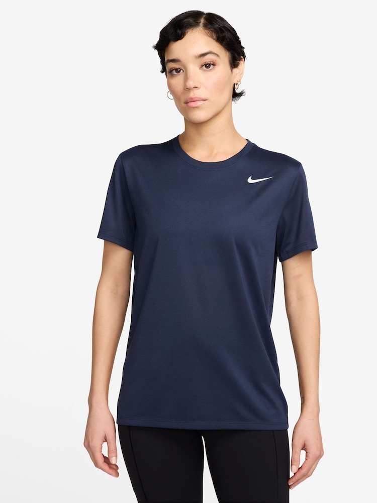 Nike Midnight Navy Dri-FIT T-Shirt - Image 1 of 3
