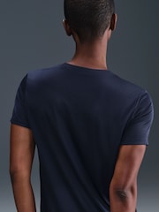 Nike Midnight Navy Dri-FIT T-Shirt - Image 6 of 6